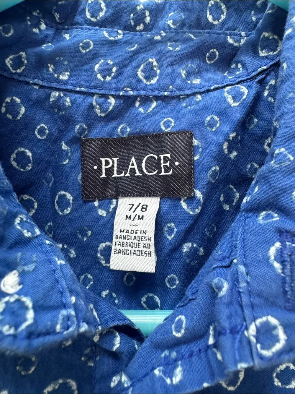 The children’s place dotted button down